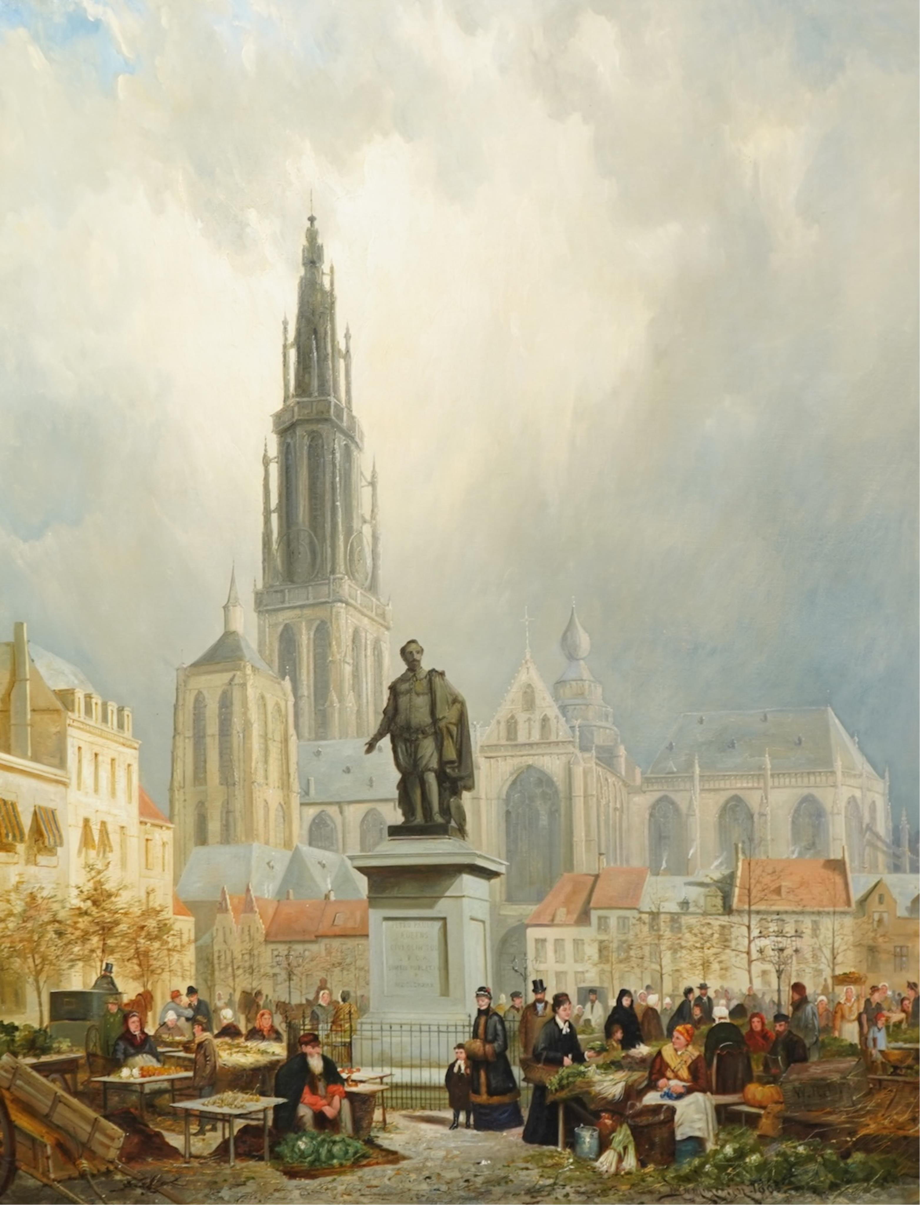 William Raymond Dommersen (1850-1927), Antwerp Cathedral